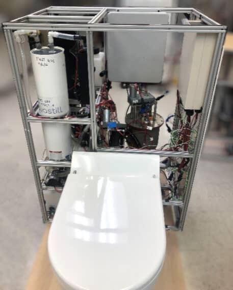 Aquastill MD re-invented for off-grid toiletconcept